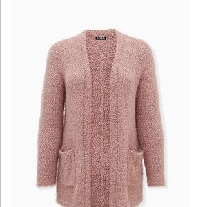 Torrid women’s size 2 NEW light pink cardigan